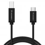 Cablu pentru transfer date Wozinsky WKDDY2S, USB-C la USB-B, 480Mb/s, 2m, Negru 3 - lerato.ro