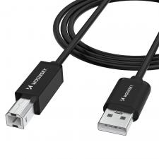 Cablu pentru transfer date Wozinsky WKDDY2S, USB-A la USB-B, 480Mb/s, 2m, Negru