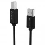 Cablu pentru transfer date Wozinsky WKDDY2S, USB-A la USB-B, 480Mb/s, 2m, Negru 4 - lerato.ro