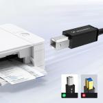 Cablu pentru transfer date Wozinsky WKDDY2S, USB-A la USB-B, 480Mb/s, 2m, Negru 10 - lerato.ro