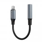 Cablu audio Wozinsky WALJ-01, tata Lightning la tata mini jack 3.5 mm, Negru 4 - lerato.ro