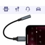 Cablu audio Wozinsky WALJ-01, tata Lightning la tata mini jack 3.5 mm, Negru 7 - lerato.ro