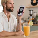 Cablu audio Wozinsky WALJ-01, tata Lightning la tata mini jack 3.5 mm, Negru 10 - lerato.ro