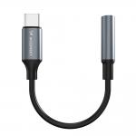 Cablu audio Wozinsky WACM-01, tata USB-C la tata mini jack 3.5 mm, Negru 2 - lerato.ro