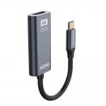 Adaptor video USB-C la HDMI Wozinsky WACH-01, 4K, 60Hz, Negru 4 - lerato.ro