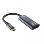 Adaptor video USB-C la HDMI Wozinsky WACH-01, 4K, 60Hz, Negru 5 - lerato.ro