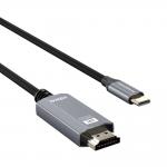 Cablu video USB-C la HDMI Wozinsky WACH-01, 4K, 60Hz, 18Gbps, 1.8m, Negru 3 - lerato.ro