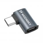 Adaptor USB-C la USB-C Wozinsky WPKB-01, 240W, 40 Gbps, 8K, 60Hz, Gri 2 - lerato.ro