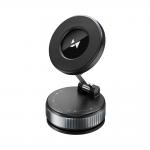 Suport auto Wozinsky WUSM-01, Windshield / Dashboard Mount, Compatibil MagSafe, Rotire 360 grade, Negru 2 - lerato.ro