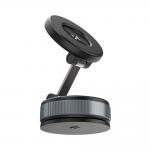 Suport auto Wozinsky WUSM-01, Windshield / Dashboard Mount, Compatibil MagSafe, Rotire 360 grade, Negru 4 - lerato.ro