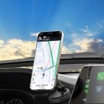 Suport auto Wozinsky WUSM-01, Windshield / Dashboard Mount, Compatibil MagSafe, Rotire 360 grade, Negru 8 - lerato.ro