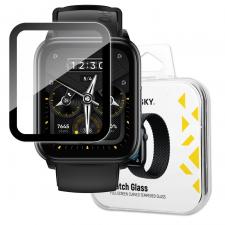 Folie sticla securizta Wozinsky Watch Glass compatibila cu Realme Watch 2 Pro, Negru