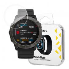 Accesorii Garmin Fenix 3/5X/3HR/5X Plus/6X/6X Pro/7X/8, Folie protectie Wozinsky Watch Glass compatibila cu Garmin Fenix 6X, Transparent, lerato.ro