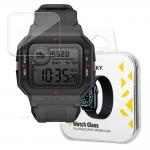 Folie protectie Wozinsky Watch Glass compatibila cu Xiaomi Amazfit Neo, Negru 2 - lerato.ro
