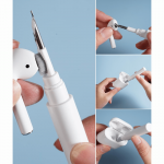 Set 3in1 pentru curatare AirPods WOZINSKY, Dimensiuni perie 108 × 13 mm, Alb 4 - lerato.ro