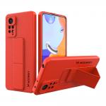 Carcasa Wozinsky Kickstand compatibila cu Xiaomi Redmi Note 11 Pro, Rosu 2 - lerato.ro