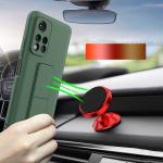 Carcasa Wozinsky Kickstand compatibila cu Xiaomi Redmi 10, Negru 8 - lerato.ro