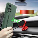 Carcasa Wozinsky Kickstand compatibila cu Xiaomi Redmi 10, Rosu 8 - lerato.ro