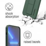 Carcasa Wozinsky Kickstand Silicone compatibila cu Samsung Galaxy S22 Plus, Rosu 3 - lerato.ro