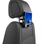 Suport de tetiera pentru telefon / tableta Wozinsky WTHBK2, Compatibil cu dispozitive cu diagona 4-11 inch, Carling incorporat, Negru 13 - lerato.ro