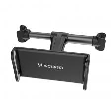 Suport de tetiera pentru telefon / tableta Wozinsky WTHBK2, Compatibil cu dispozitive cu diagona 4-11 inch, Carling incorporat, Negru