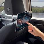Suport de tetiera pentru telefon / tableta Wozinsky WTHBK2, Compatibil cu dispozitive cu diagona 4-11 inch, Carling incorporat, Negru 10 - lerato.ro