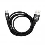 Cablu pentru incarcare si transfer de date Wozinsky WUC-M1B, USB/Micro-USB, 2.4A, 1m, Negru 5 - lerato.ro