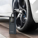 Compresor auto portabil Wozinsky WPEP-8000, 150 PS, 8000mAh, Afisaj LCD, Lanterna LED, USB-C, Negru 16 - lerato.ro