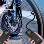 Compresor auto portabil Wozinsky WPEP-8000, 150 PS, 8000mAh, Afisaj LCD, Lanterna LED, USB-C, Negru 17 - lerato.ro