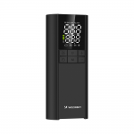 Compresor auto portabil Wozinsky WPEP-8000, 150 PS, 8000mAh, Afisaj LCD, Lanterna LED, USB-C, Negru 5 - lerato.ro