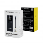 Compresor auto portabil Wozinsky WPEP-8000, 150 PS, 8000mAh, Afisaj LCD, Lanterna LED, USB-C, Negru 9 - lerato.ro