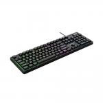 Tastatura gaming Wozinsky WKG-200, Cu fir, Scroll Wheel, RGB, USB-C, Lungime cablu 1.5m, Negru 4 - lerato.ro