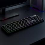 Tastatura gaming Wozinsky WKG-200, Cu fir, Scroll Wheel, RGB, USB-C, Lungime cablu 1.5m, Negru 8 - lerato.ro