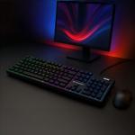 Tastatura gaming Wozinsky WKG-200, Cu fir, Scroll Wheel, RGB, USB-C, Lungime cablu 1.5m, Negru 9 - lerato.ro