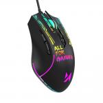 Mouse gaming Wozinsky WMGK-7200, Cu fir, 7 Butoane, 7200 DPI, RGB, Lungime cablu 1.5m, Negru 3 - lerato.ro