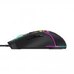 Mouse gaming Wozinsky WMGK-7200, Cu fir, 7 Butoane, 7200 DPI, RGB, Lungime cablu 1.5m, Negru 4 - lerato.ro