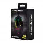 Mouse gaming Wozinsky WMGK-7200, Cu fir, 7 Butoane, 7200 DPI, RGB, Lungime cablu 1.5m, Negru 6 - lerato.ro