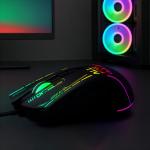 Mouse gaming Wozinsky WMGK-7200, Cu fir, 7 Butoane, 7200 DPI, RGB, Lungime cablu 1.5m, Negru 7 - lerato.ro