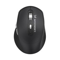 Mouse universal Wozinsky WMGK-1134, Wireless, Ergonomic, 1600 DPI, 6 Butoane, Negru