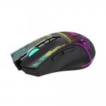 Mouse gaming Wozinsky WMGK-3200, Wireless, 400mAh, 7 Butoane, 3200 DPI, RGB, USB-C, Negru 5 - lerato.ro