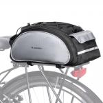 Geanta pentru bicicleta Wozinsky WBB1BK, Waterproof, Montare pe portbagaj, 13L, Negru 2 - lerato.ro