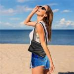 Geanta sport Wozinsky Wozinsky WWS-01, Waterproof, 220 x 150 mm, Negru 4 - lerato.ro