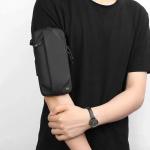 Husa arm band universala Wozinsky WSDB-B, 19 x 10 x 2.5 cm, Curea ajustabila, Negru 3 - lerato.ro