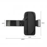 Husa arm band universala Wozinsky WSDB-B, 19 x 10 x 2.5 cm, Curea ajustabila, Negru 9 - lerato.ro