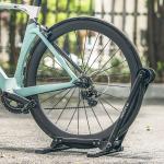 Suport pliabil depozitare bicicleta Wozinsky WSR-01 cu montare pe podea, Negru 5 - lerato.ro