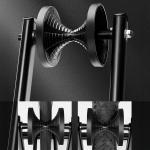 Suport pliabil depozitare bicicleta Wozinsky WSR-01 cu montare pe podea, Negru 7 - lerato.ro