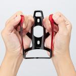 Suport bicicleta pentru bidon apa Wozinsky WUR-01BR, PC, 135 x 77 mm, Negru / Rosu 7 - lerato.ro