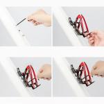 Suport bicicleta pentru bidon apa Wozinsky WUR-01BR, PC, 135 x 77 mm, Negru / Rosu 10 - lerato.ro