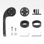 Suport pentru computer biciclete Wozinsky WUG-01B, Compatibil cu ghidoane 31.8 mm, Negru 4 - lerato.ro