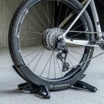 Suport depozitare bicicleta Wozinsky WSR-02, Latime reglabila, Baza antiderapanta, ABS, Negru 6 - lerato.ro